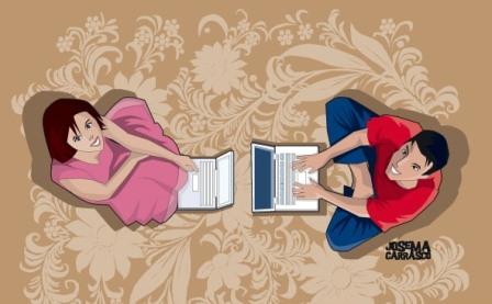 CoupleLaptops by Josema Carrasco